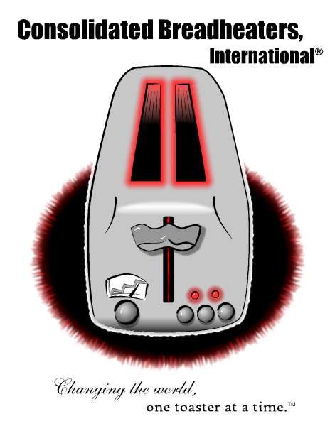 Consolidated Breadheaters, International - Changing the world, one toaster at a time.